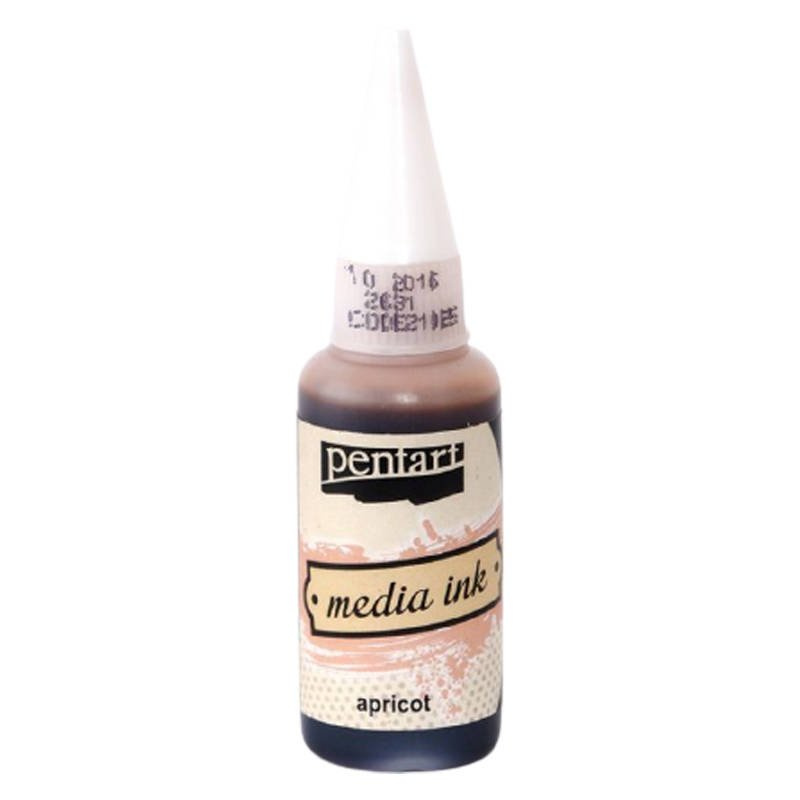 Tusz alkoholowy Media Ink - Pentart - brzoskwinia 20ml