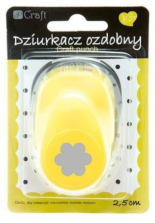Dziurkacz ozdobny 2,5cm - kwiatek