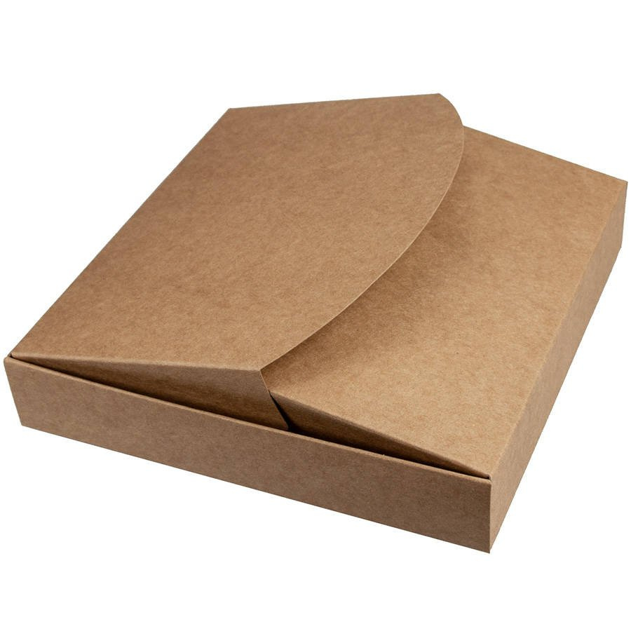 RzP Quadratische Schachtel Geschenkbox Box Geschenkschachtel 16x16x3cm 300g, kraft