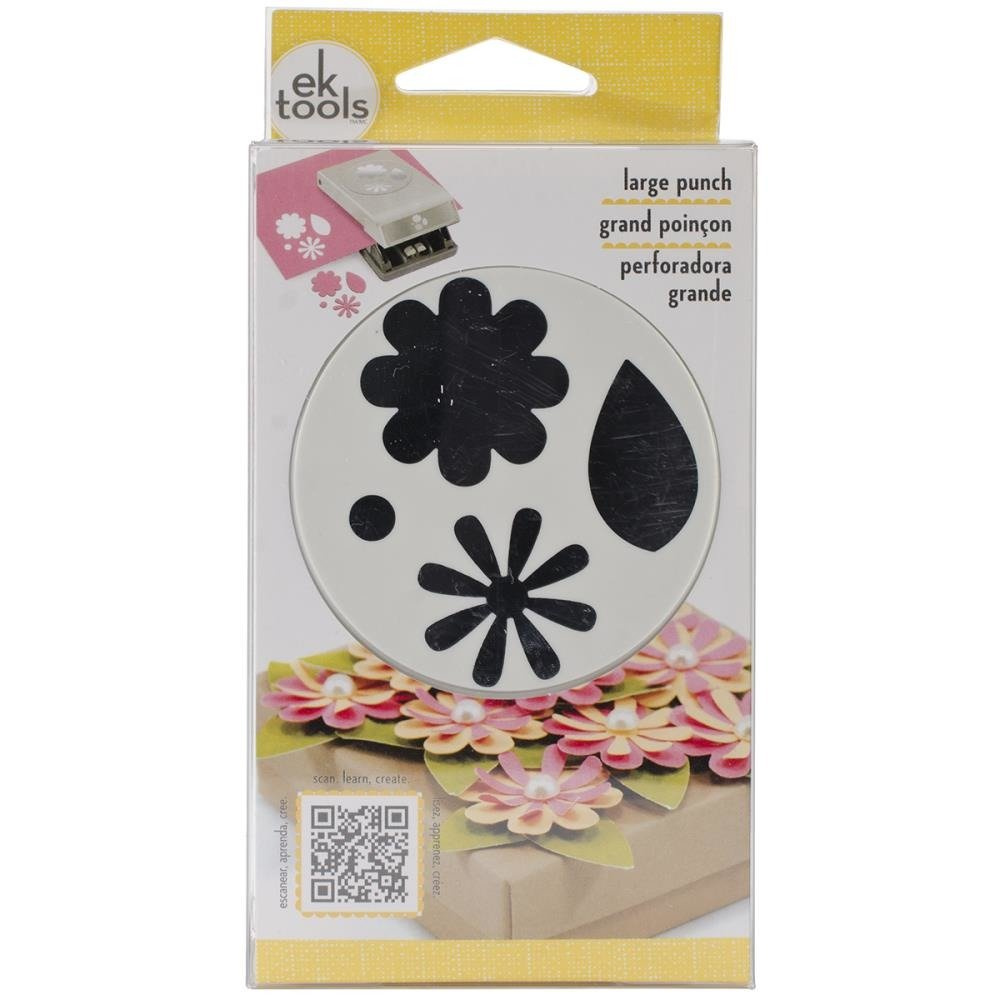 Dziurkacz - EkSuccess - Flowers & Leaves, .75" To 1" 54-30163 listki i kwiaty