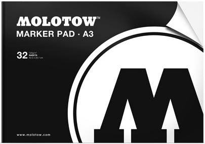 Blok - Marker Pad A3 - Molotow - papier do markerów