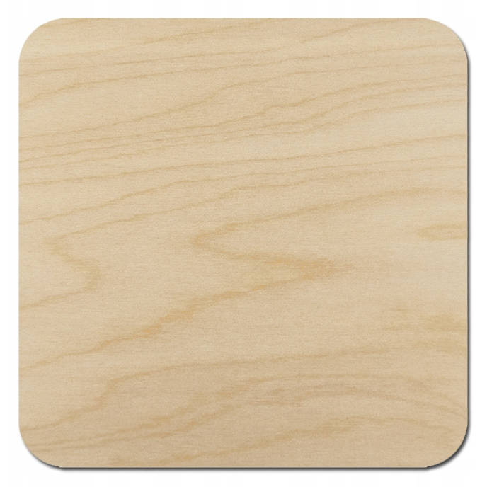 Holzbecher Untersetzer 10x10cm