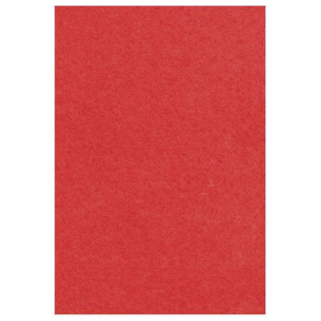 Bastelfilz 100% Polyester A4 Dekofilz Filzplatten Filzstoff 1.5mm, rot