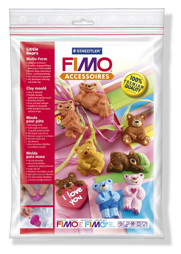 Forma do odlewów FIMO - Misie