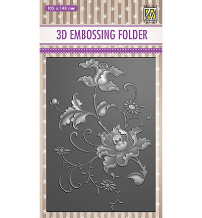 Folder do embossingu - Nellie's Choice - kwiat