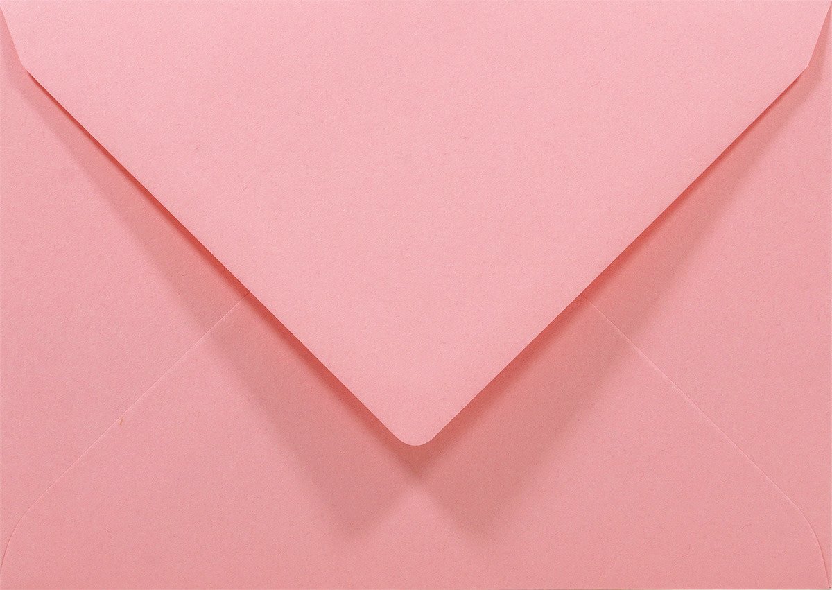 Umschlag C6 NK Rainbow R55 - rosa 80 g