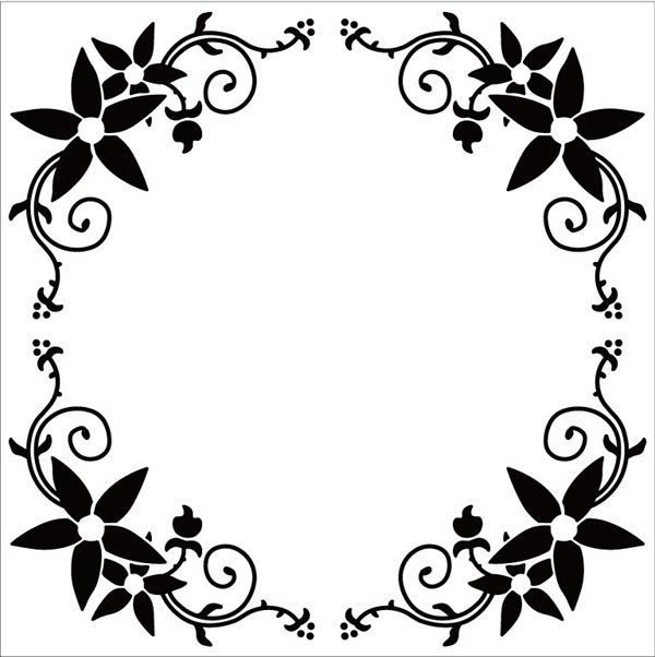 Folder do embossingu - Nellie's Choice - ramka kwadratowa