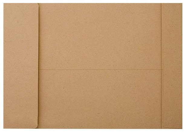 Koperta DL NK EKO Kraft delta brązowa 100g