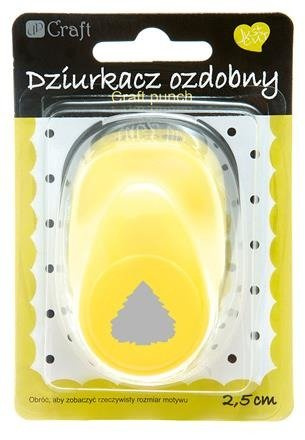 Dziurkacz ozdobny 2,5cm jodła 2