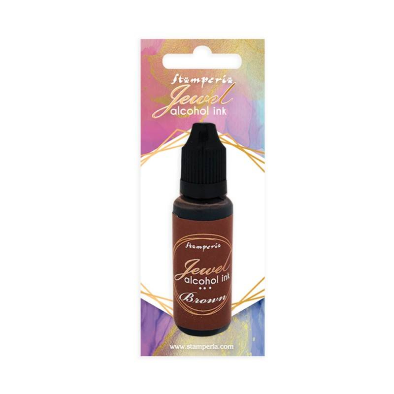 Tusz alkoholowy - Stamperia - Jewel 18ml brązowy