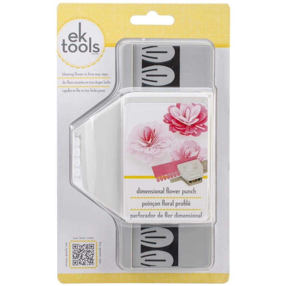 Dziurkacz - EkSuccess - Carnation 1.25"X2.5" 54-51004 kwiat