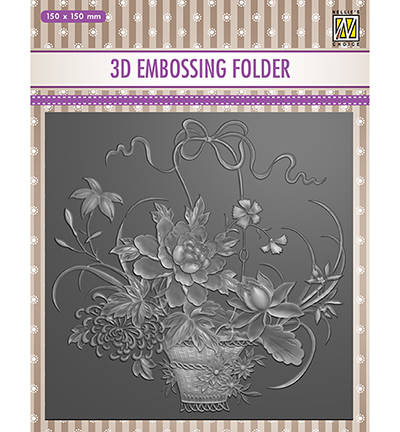 Folder do embossingu - Nellie's Choice - Bukiet kwiatowy