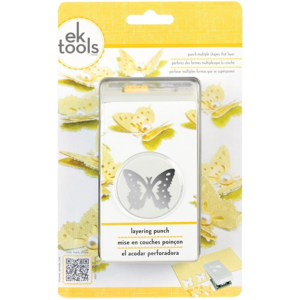 Dziurkacz - EkSuccess - Butterfly motyl 3w1