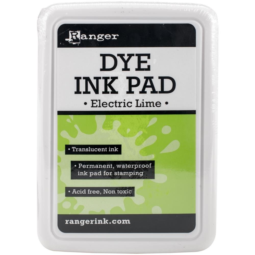 Dye Ink Pad - Ranger - Electric Lime - limonkowy tusz