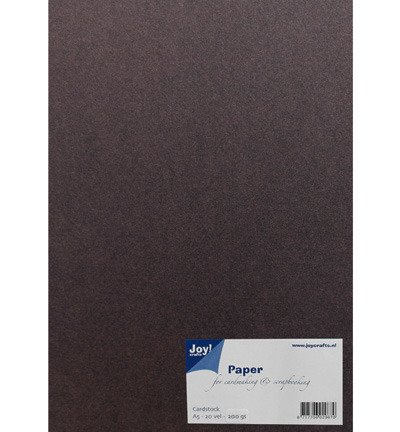Papier A5 - Joy!Crafts - ciemny brąz - 1szt