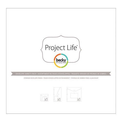 Project Life - zestaw kopert do przechowywania w segregatorze