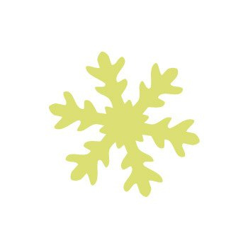 Dziurkacz ozdobny 5cm - śnieżynka