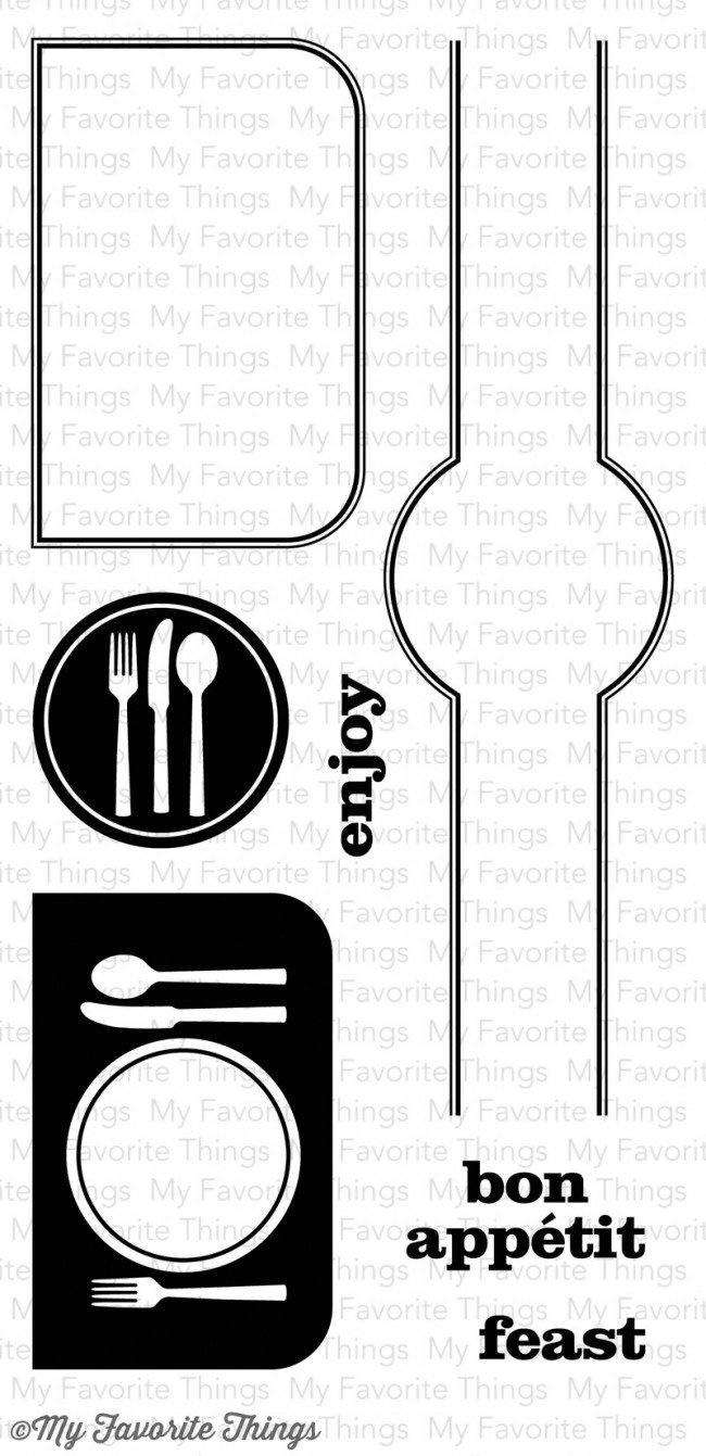Stempel - My Favorite Things - All Occasion Place Settting