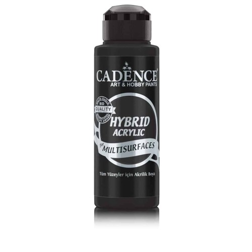 Farba akrylowa hybrydowa - Cadence - czarna 70 ml #1