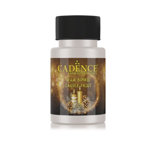 Farba do świec - Cadence - srebrna 50 ml #1