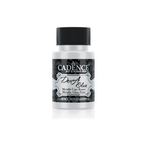 Farba metaliczna do szkła Dora - Cadence - perłowa 50 ml #1