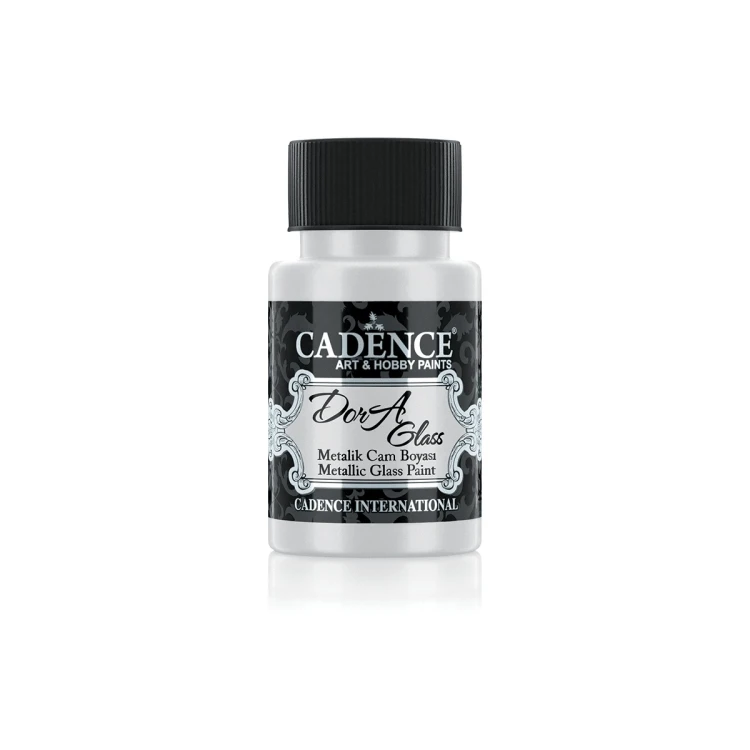 Farba metaliczna do szkła Dora - Cadence - perłowa 50 ml #1