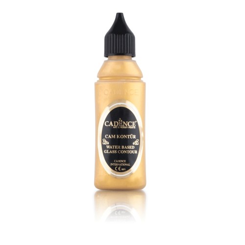 Farba konturówka do szkła - Cadence - złota 50 ml #1