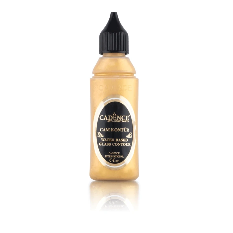 Farba konturówka do szkła - Cadence - złota 50 ml #1