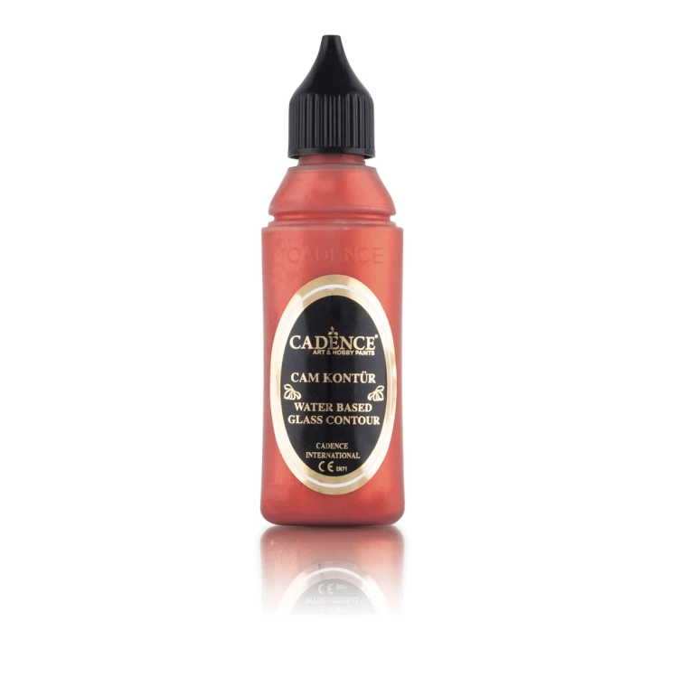 Farba konturówka do szkła - Cadence - miedź 50 ml #1