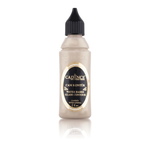 Farba konturówka do szkła - Cadence - perłowa 50 ml #1