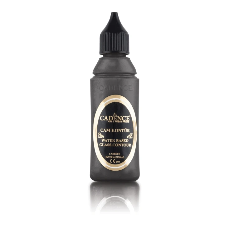 Farba konturówka do szkła - Cadence - szara 50 ml #1