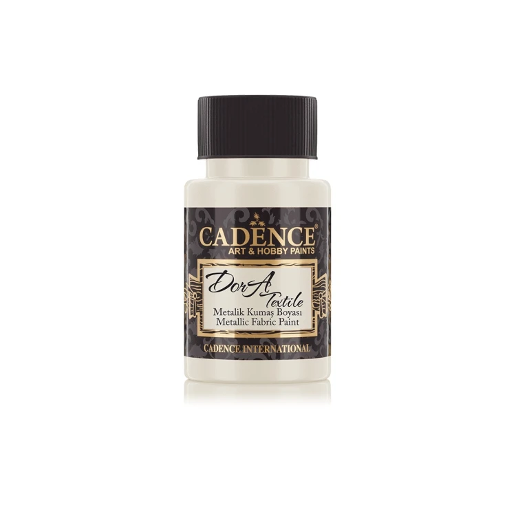 Farba metaliczna do tkanin Dora - Cadence - perłowa 50 ml #1