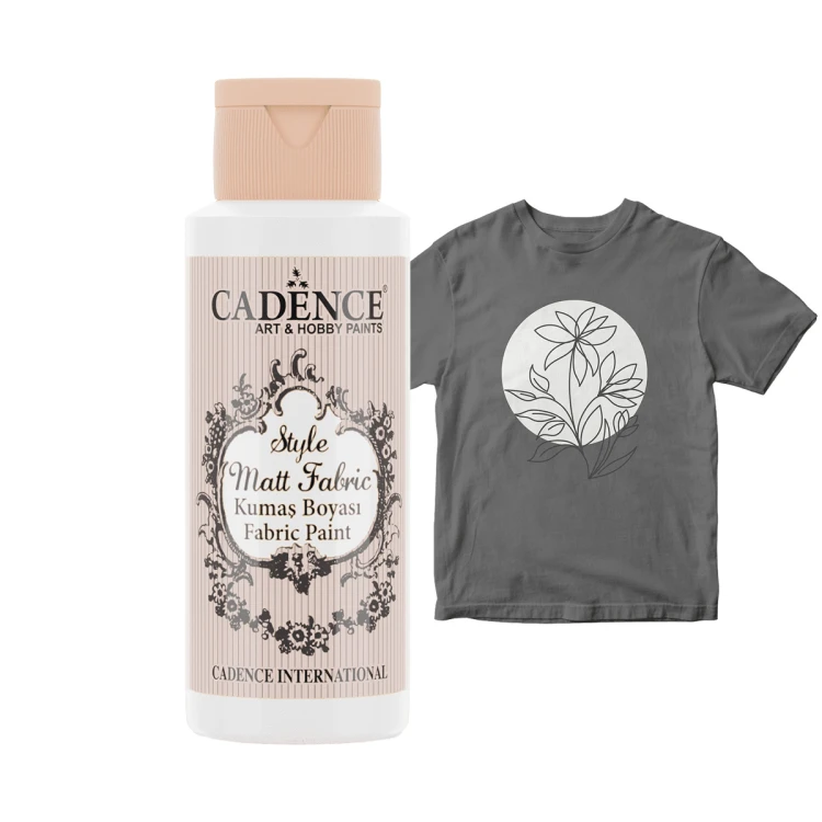 Farba do tkanin - Cadence - white 59 ml #1