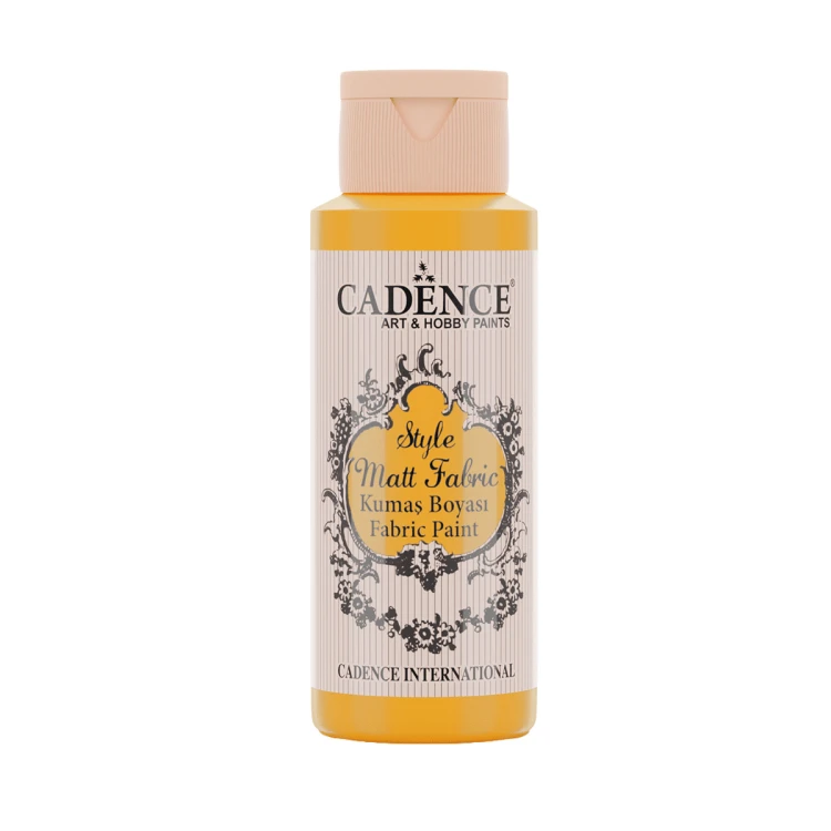Farba do tkanin - Cadence - żółta 59 ml #3
