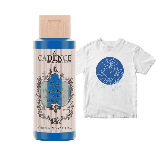 Farba do tkanin - Cadence - niebieski 59 ml #1