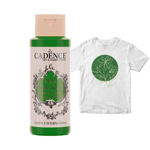 Farba do tkanin - Cadence - zielona 59 ml #1