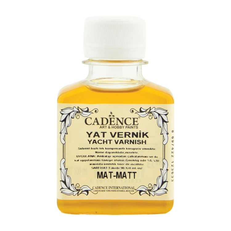 Lakier rozpuszczalnikowy matowy jachtowy - Cadence 100 ml #1