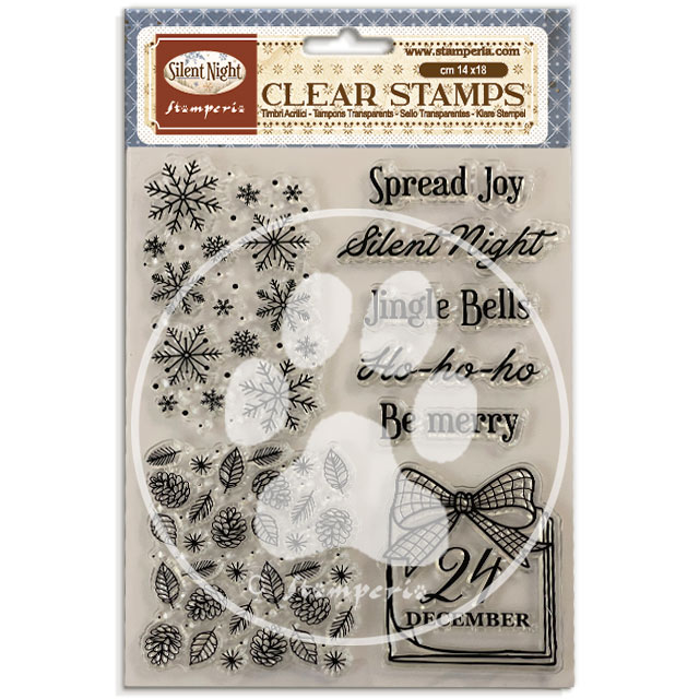 Stempel przezroczysty - Silent Night - Stamperia #1