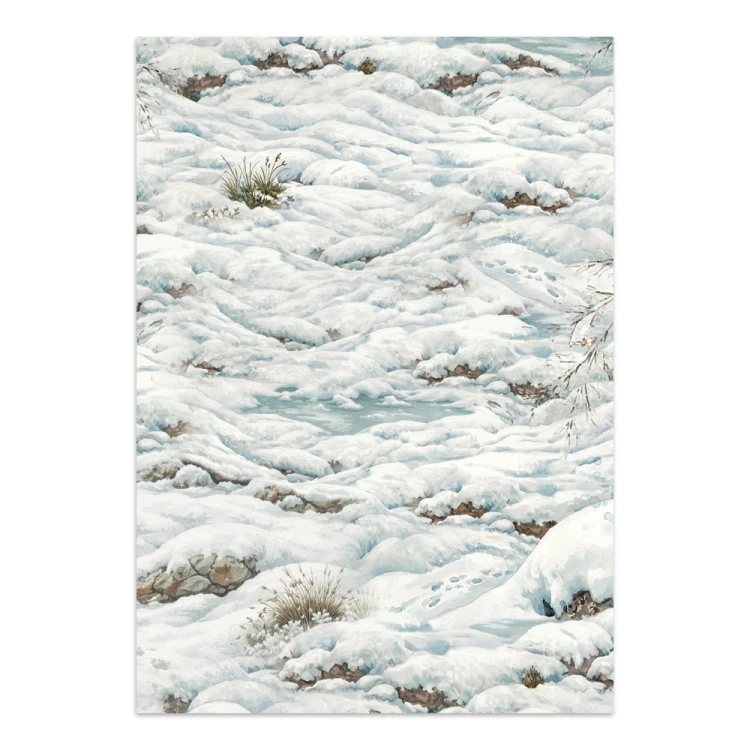 Zestaw papierów, naklejek i elementów Junk Journal - White Christmas - Stamperia  #2