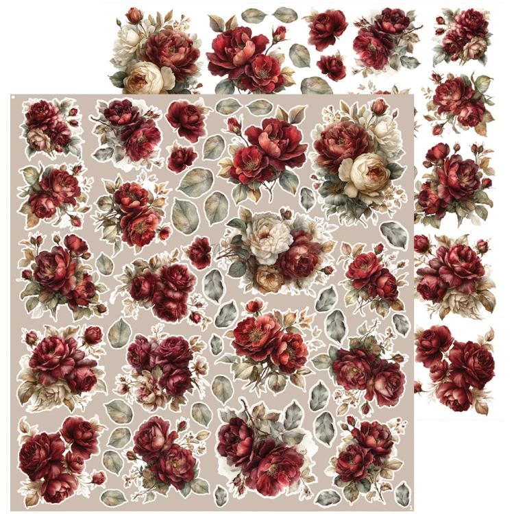Zestaw dodatków do scrapbookingu  - Craft o'clock - Silver Screen Magic -  MIX #2
