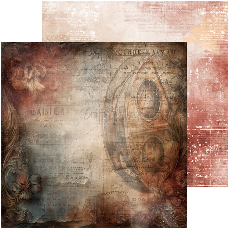 Zestaw papierów do scrapbookingu 20x20 - Craft o'clock - Silver Screen Magic - BASIC #5
