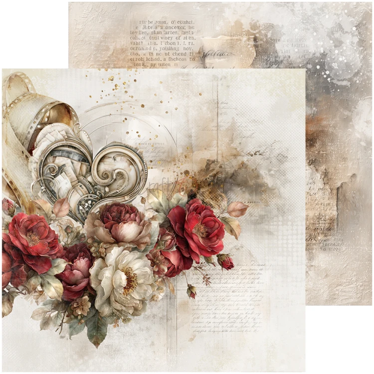 Zestaw papierów do scrapbookingu 20x20 - Craft o'clock - Silver Screen Magic #6