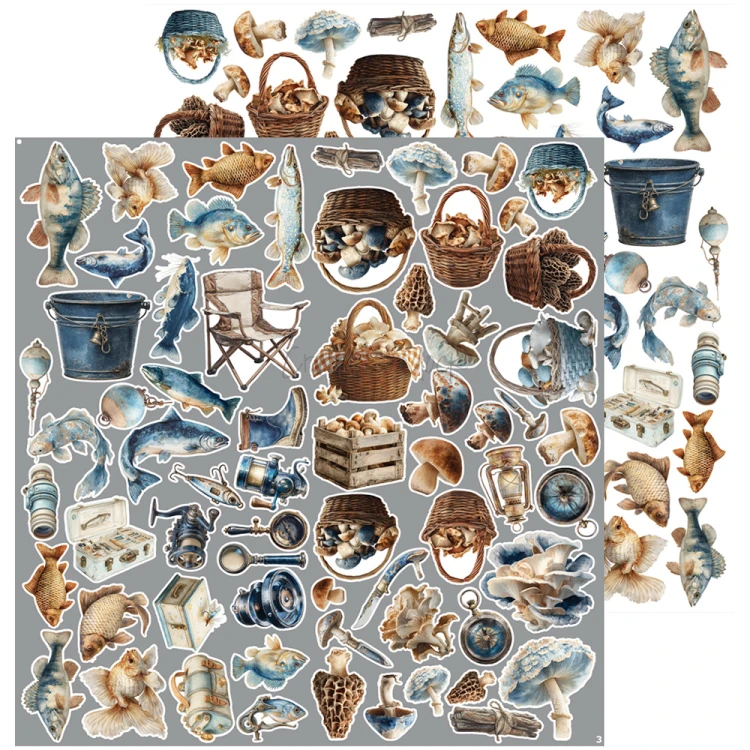 Zestaw dodatków do scrapbookingu - Craft o'clock - Mr & Mrs Elegance - Hobby #4