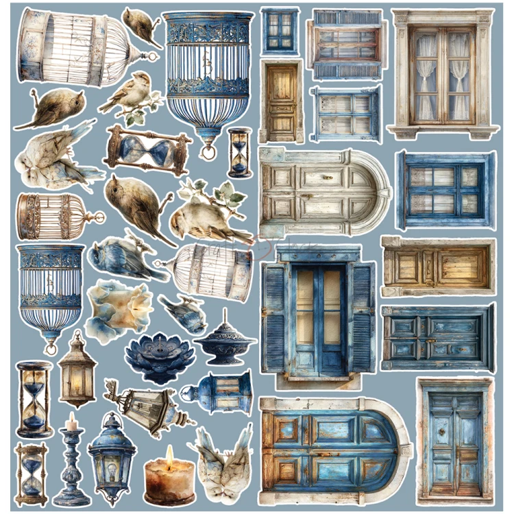 Zestaw dodatków do scrapbookingu - Craft o'clock - Mr & Mrs Elegance - elegance #5