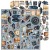 Zestaw dodatków do scrapbookingu - Craft o'clock - Mr & Mrs Elegance - elegance #6