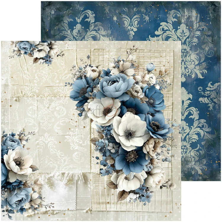 Zestaw papierów do scrapbookingu 15x15 - Craft o'clock - Mr & Mrs Elegance #7