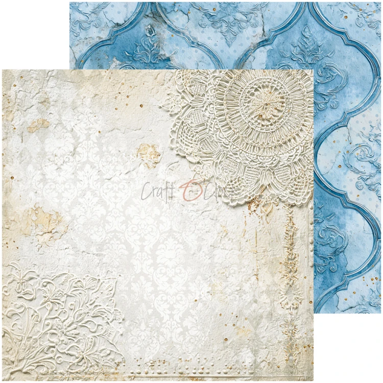 Zestaw papierów do scrapbookingu 20x20 - Craft o'clock - Mr & Mrs Elegance mix #11