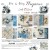 Zestaw papierów do scrapbookingu 30x30 - Craft o'clock - Mr & Mrs Elegance #1
