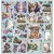Zestaw dodatków do scrapbookingu  - Craft o'clock - Flowers of Delight -  MIX #10