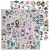 Zestaw dodatków do scrapbookingu - Craft o'clock - Flowers of Delight - delight #3